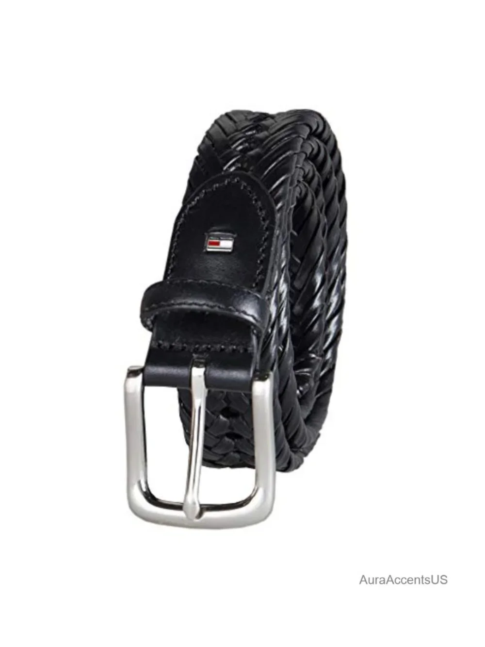 Braided Leather Belt 1.25